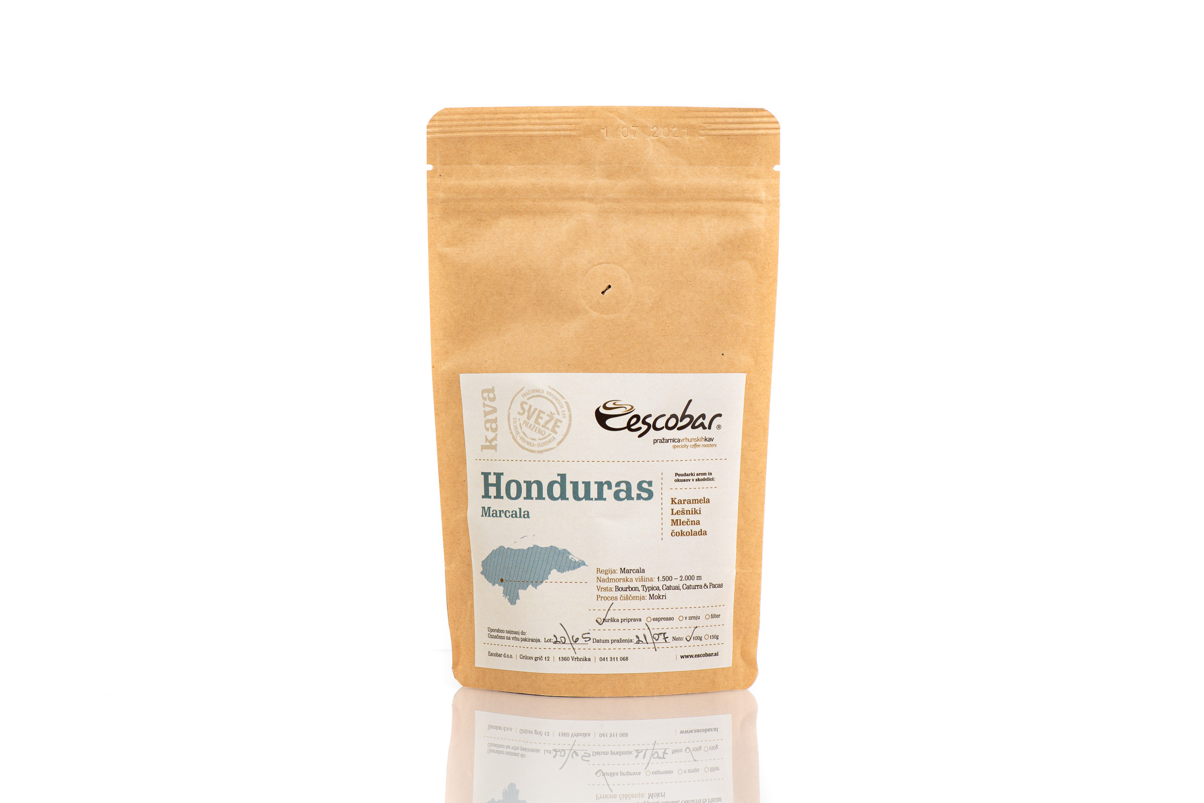 Kava Escobar Honduras Marcala